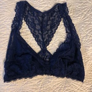VS Navy Blue Bralette